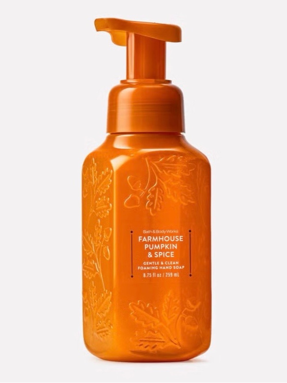 Bath & Body Works Farmhouse Pumpkin & Spice Foaming Hand Soap - 8.75 oz